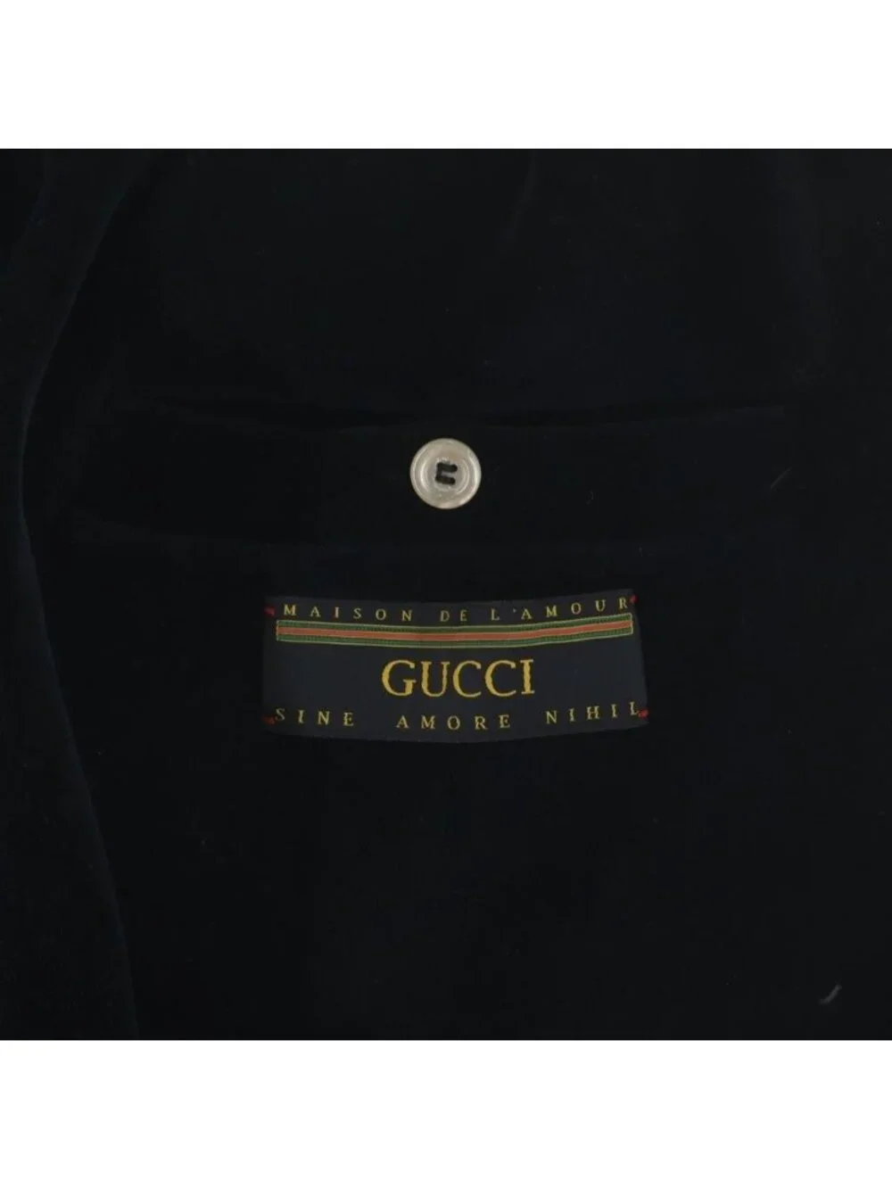 Gucci Velour Track Pants Jogger Black